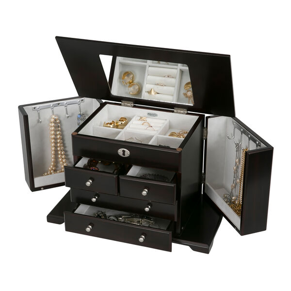 Mele & Co. Ellington Wooden Jewelry Box #523839