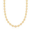 Italian 14kt Yellow Gold Marine-Link Chain Necklace