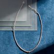 5.00 ct. t.w. Diamond Graduated Tennis Necklace in 14kt White Gold