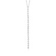 1.00 ct. t.w. Diamond Y-Necklace in Sterling Silver