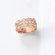 1.00 ct. t.w. Diamond Multi-Row Ring in 14kt Rose Gold