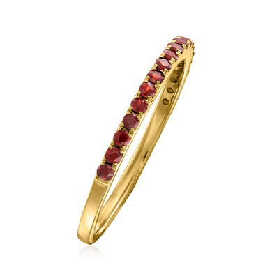 .30 ct. t.w. Garnet Ring in 14kt Yellow Gold