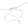 .8mm 14kt White Gold Adjustable Snake-Chain Necklace