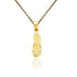 14kt Yellow Gold Flip-Flop Pendant Necklace