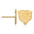 14kt Yellow Gold NFL Chicago Bears Extra Small Stud Earrings