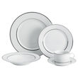 Mikasa &quot;Leo Platinum&quot; 40-pc. Service for 8 Dinnerware Set