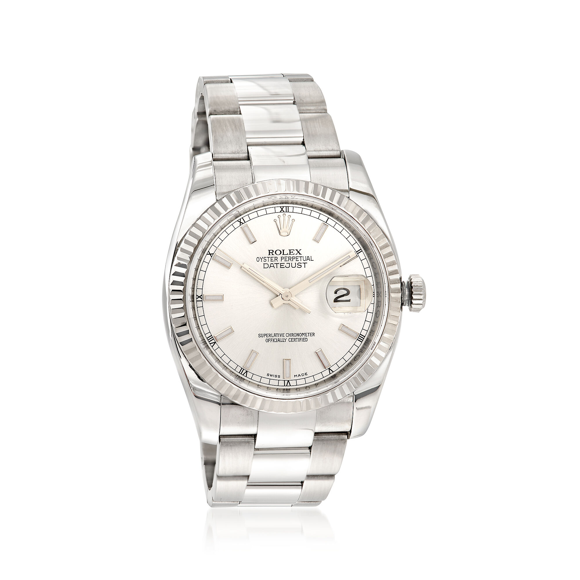 rolex datejust mens pre owned