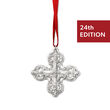 Wallace 2019 Annual &quot;Grande Baroque&quot; Sterling Silver Cross Ornament - 24th Edition