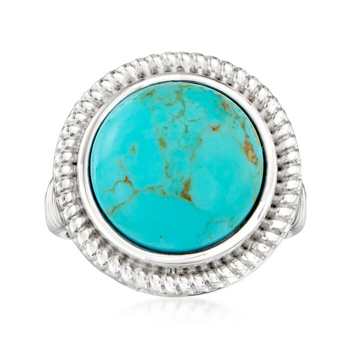 Turquoise Ring in Sterling Silver
