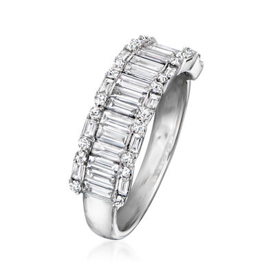 1.20 ct. t.w. Diamond Cluster Ring in 14kt White Gold