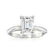 1.50 Carat Certified Diamond Solitaire Ring in 14kt White Gold