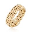 14kt Yellow Gold Wheat Link Ring