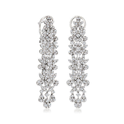 2.00 ct. t.w. Diamond Drop Earrings in 14kt White Gold
