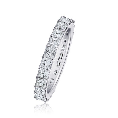 2.75 ct. t.w. Princess-Cut Diamond Eternity-Style Wedding Band in 14kt White Gold