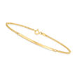 10kt Yellow Gold Horizontal Bar Bracelet
