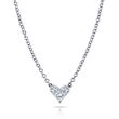 .51 ct. t.w. Diamond Heart Pendant Necklace in 18kt White Gold