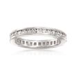 1.00 ct. t.w. Channel-Set Diamond Eternity Band in 14kt White Gold