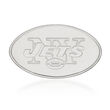 Sterling Silver NFL New York Jets Lapel Pin