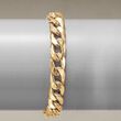 Italian 14kt Yellow Gold Curb-Link Bracelet