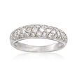 C. 1990 Vintage .75 ct. t.w. Pave Diamond Ring in 14kt White Gold