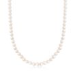 6-7mm Cultured Pearl Necklace with 14kt White Gold