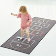 Child's Hopscotch Play Rug with Beanbags