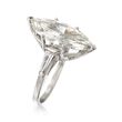 Majestic Collection 5.89 ct. t.w. Diamond Marquise Ring in Platinum