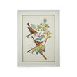 Set of 2 Birds Paper Collage Wall Art