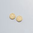 .35 ct. t.w. Diamond Circle Earrings in 14kt Yellow Gold