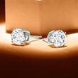 1.50 ct. t.w. Diamond Stud Earrings in 14kt White Gold