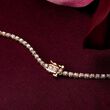 2.50 ct. t.w. Graduated Diamond Tennis Necklace in 14kt Yellow Gold