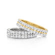 2.00 ct. t.w. Diamond Two-Row Eternity Band in 14kt Yellow Gold