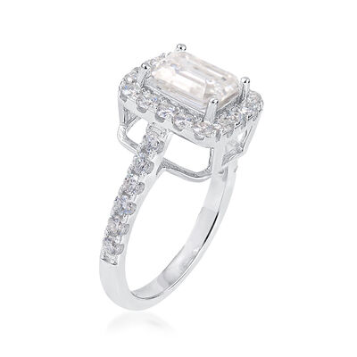 2.50 ct. t.w. Moissanite Ring in Sterling Silver
