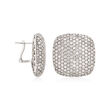 9.25 ct. t.w. Diamond Square-Shape Stud Earrings in 18kt White Gold