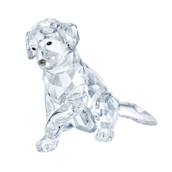 Swarovski Crystal Labrador Mother Figurine