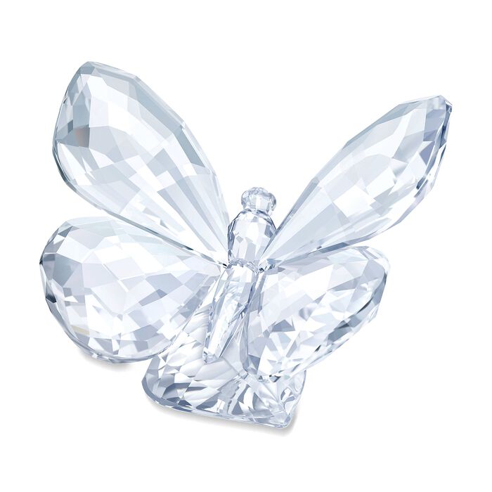 Swarovski Crystal &quot;Butterfly on a Leaf&quot; Figurine