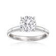 1.50 Carat Diamond Solitaire Ring in 14kt White Gold