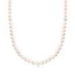 7-8mm Cultured Pearl Necklace with Sterling Silver