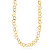 14kt Yellow Gold Heart-Link Necklace