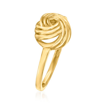 14kt Yellow Gold Love Knot Ring