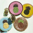 Joanna Buchanan Set of 4 Pineapple Coasters