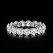 5.00 ct. t.w. Lab-Grown Diamond Eternity Band in 14kt White Gold