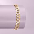14kt Yellow Gold Curb-Link Bracelet