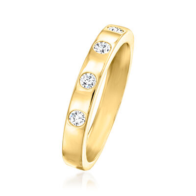 .25 ct. t.w. Diamond Ring in 18kt Yellow Gold