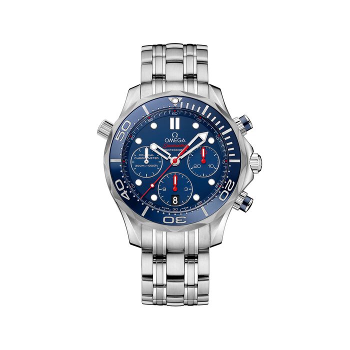 Omega Seamaster Diver Men's 44mm Stainless Steel with Blue Dial
