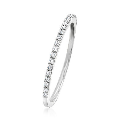 .15 ct. t.w. Diamond Stackable Ring in 14kt White Gold