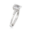 Henri Daussi 1.23 ct. t.w. Certified Diamond Engagement Ring in 18kt White Gold