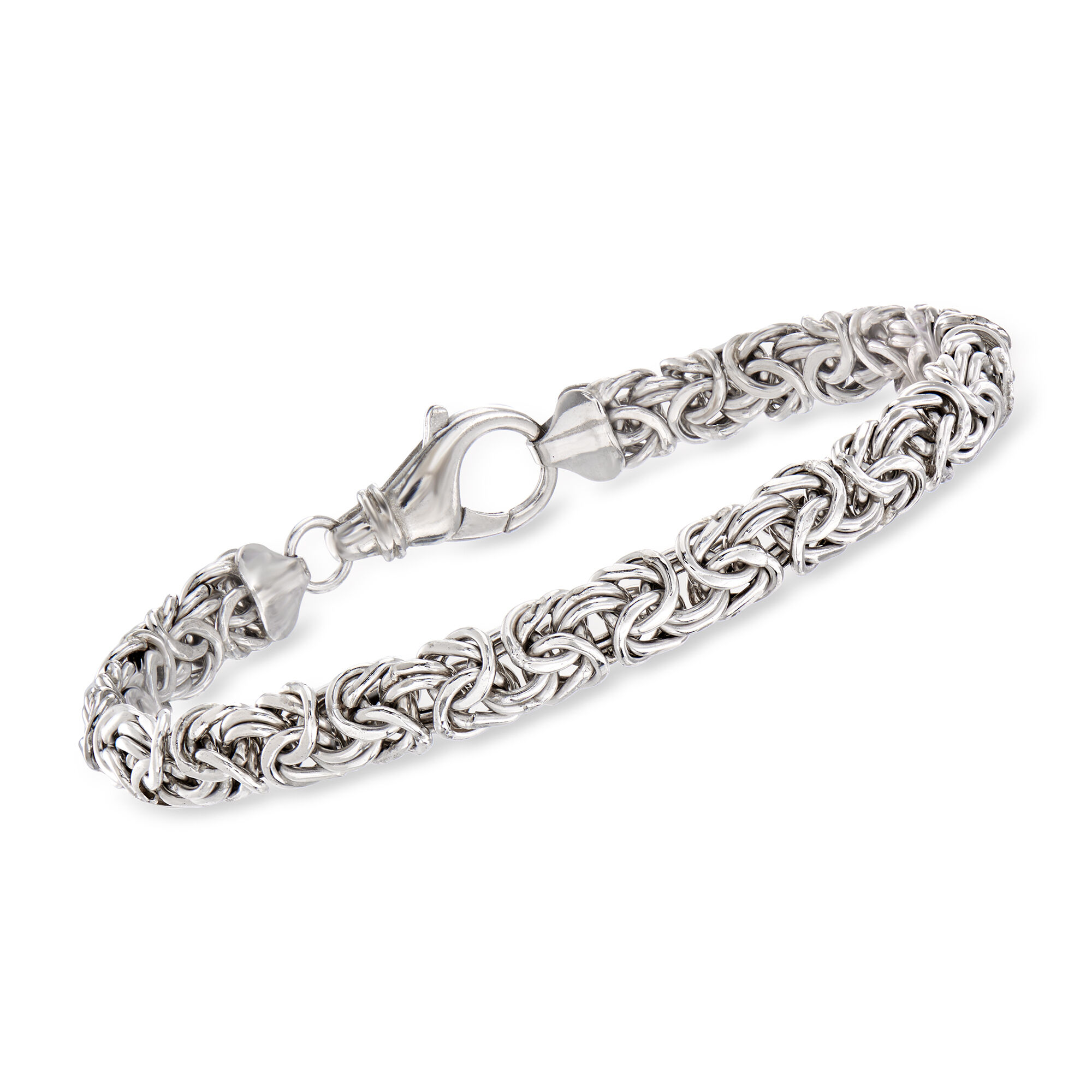Sterling Silver Small Byzantine Bracelet | Ross-Simons
