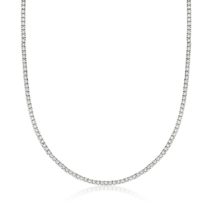 2.00 ct. t.w. Diamond Tennis Necklace in Sterling Silver