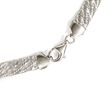 Italian Sterling Silver Mesh Necklace